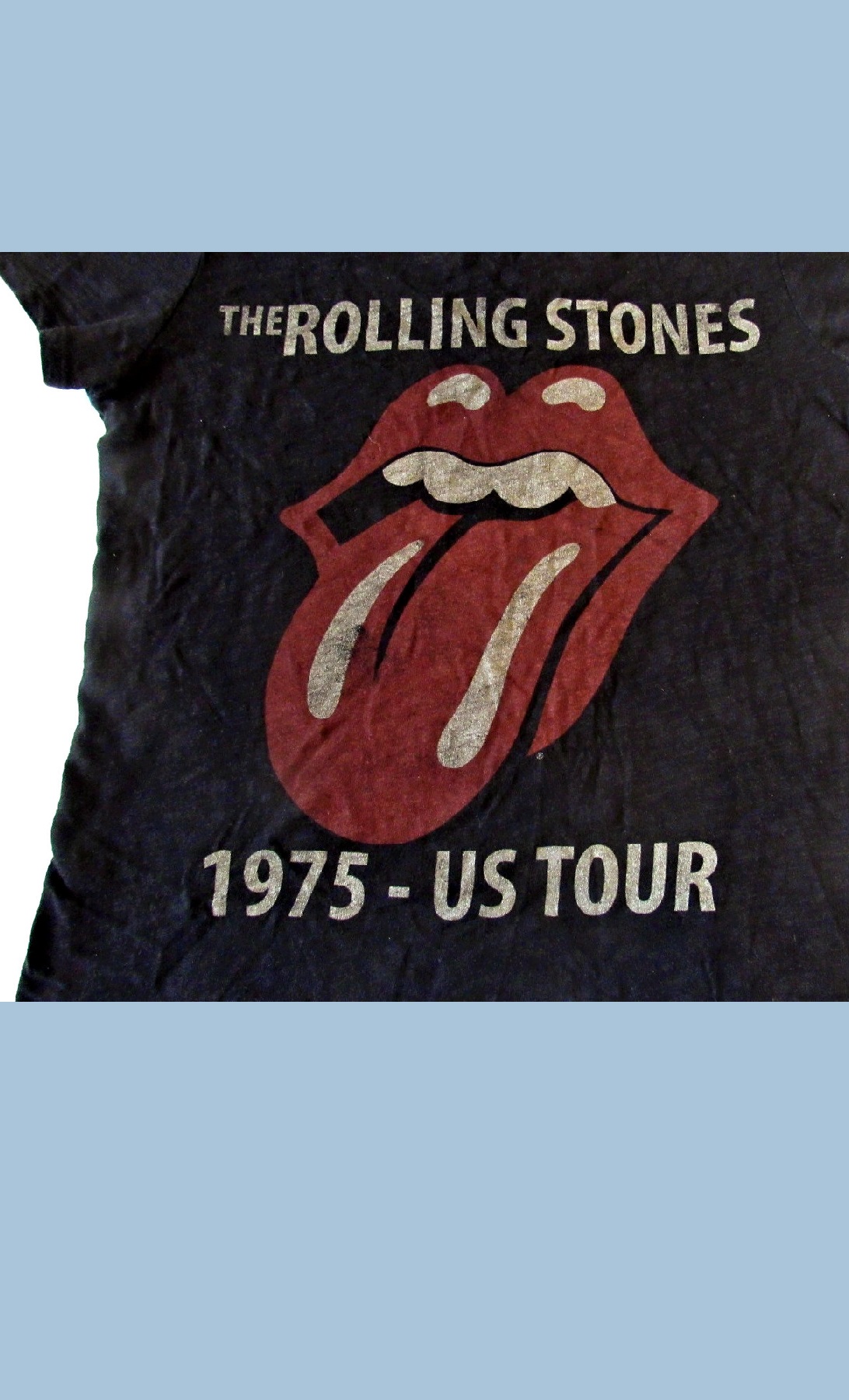 Rolling Stones 1975 U.S Tours Women's T-Shirt
