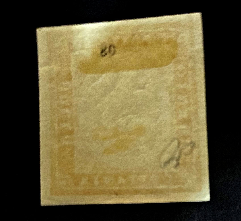 Unique Sardinia Postage Stamp 1862 | Unused Head Inverted Stamps